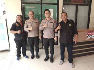 BPPKB Banten ucapkan selamat kepada Kapolsek Makasar yang baru
