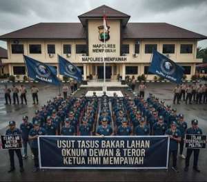 Kasus Bakar Lahan Oknum Anggota Dewan Dan Teror Ketua HMI Mempawah, RAJAWALI: Keduanya Harus Ditindak Tegas Secara Transparan 