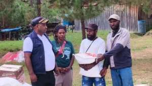 Musibah Melanda kekeringan Kujawage Kabupaten Lani Jaya Propinsi Papua Pegunungan 