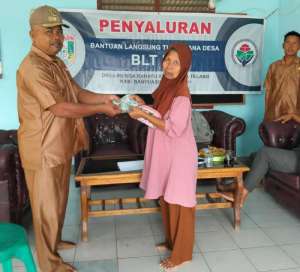 BLT-DD Marga Rahayu Disalurkan kepada 11 KPM, Bantuan Juli–September Rp450 Ribu