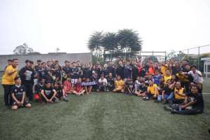 Kegiatan Duta Persahabatan Supporter Fun Football Wilkum Polres Tangerang Selatan 