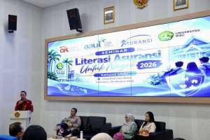 AAUI Pekanbaru “Sasar” Mahasiswa UNRI, Bekali Generasi Muda dengan Literasi Asuransi