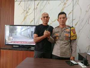 Kapolsek Cibungbulang Terima Kunjungan Awak Media, Perkuat Sinergi Polri Dan Wartawan 