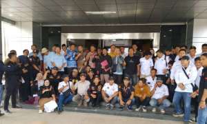 Masa Lintas Lembaga dan Ormas Kawal Kopsbara Desak DPRD Muara Enim Panggil Seluruh Pemegang IUP dan IUPK 
