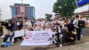 Kapolda Sumsel Janji Evaluasi Menyeluruh Usai Aksi Pers, Tuntutan Copot Dirintelkam Belum Berakhir