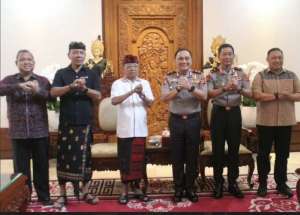 Koster dan Kapolda Bali Percepat Distribusi BBM, Lima Terduga Penimbun Diamankan