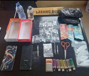 Operasi pemberantasan Narkoba dan kurir sabu di kenali pasaman barat