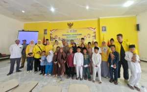 HUT KE 62 Partai Golkar, DPD Golkar Kab. Sukabumi Gelar Tasyakuran dan Santuni 620 Anak Yatim