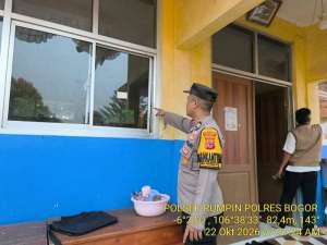 Polsek Rumpin Selidiki Dugaan Pencurian Sejumlah Peralatan Elektronik di Sekolah Dasar