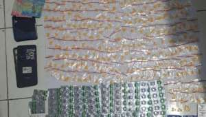 Gercep Polres Lebak Tangkap Penjual Obat Ilegal, Tramadol-Hexymer Disita