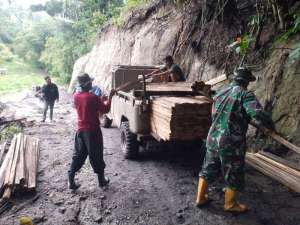 Pembangunan Jembatan Beton di Juhar Ginting, Karo, Capai 60 Persen