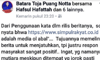 Caleg Dapil IV Pangkep, Sulawesi Selatan, ini Diduga Lecehkan Profesi Jurnalis