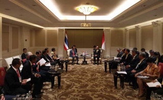 Awali Kegiatan di Bangkok, Presiden Jokowi Pimpin Pertemuan Bilateral