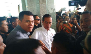 Hadiri Jambore Desa, Jokowi Disambut Nyanyian `Presiden Kita`