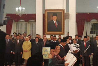 Sah! Presiden Jokowi Lantik Pimpinan KPK Periode 2019-2023