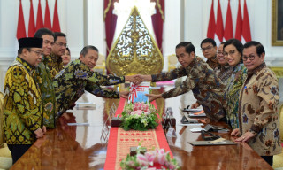 Pimpinan BPK Sampaikan ke Presiden Jokowi 447 Temuan Berindikasi Pidana
