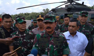 TNI Siapkan Pasukan dan Peralatan di Lokasi Karhutla