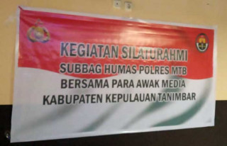 Subag Humas Polres MTB Silaturahmi dengan Awak Media KKT