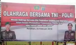 Mewujudkan Solidaritas dan Sinergitas TNI - POLRI di Kabupaten Tanah Laut