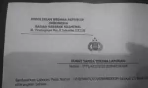 Mantan Ketua Koperasi Globalindo Mitra Sejati, di Kapuas - Kalteng, Resmi Dipolisikan