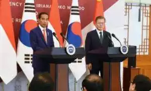 Presiden Jokowi Target Perdagangan RI-Korsel Tembus 30 Miliar Dollar AS