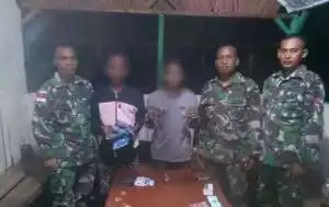 TNI Gagalkan Penyelundupan Ganja di Perbatasan RI-PNG