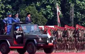 Berpolitik Untuk Negara, Presiden Jokowi Ingatkan TNI Berada Di atas Semua Golongan
