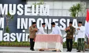Presiden Jokowi Resmikan Museum Islam Indonesia