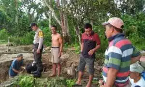 Polsek Kaur Utara Terus Monitor Kawasan Rawan Banjir