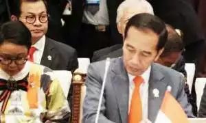 Presiden Jokowi Ingatkan Perang Dagang AS-RRT Bisa Merembet