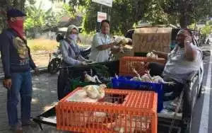 Jengkel Harga Anjlok, Pinsar Gelar Aksi Obral Ayam Ras
