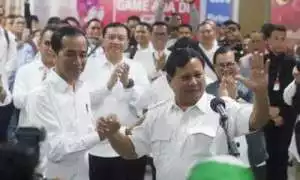 Jokowi dan Prabowo Bertemu Lagi di Pidato Kebangsaan Jokowi Malam Ini