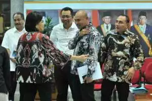 Presiden Jokowi Tinjau Proyek Pelabuhan Terpadu di Labuan Bajo