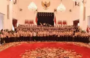 Presiden Minta Pramuka Indonesia Berikan Citra Positif dan Bersikap Sopan