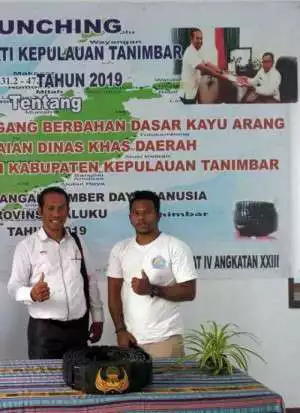 Ikat Pinggang Bahan Dasar Kayu Arang jadi Potensi Andalan KKT