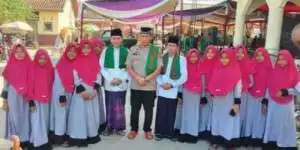 AKBP Erlin Tangjaya Kapolres OKU Timur Hadiri Palantikan Pengurus BKMM DMI OKU Timur