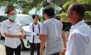 Kunjungan Fery Antoni Wakil Bupati Ke Kantor Aliansi Indonesia OKU Timur, Disambut Langsung Oleh Kanda Budi Aliansi