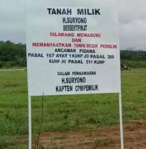 Kapten CPM Suryono, Menagih Janji Pemkab Mesuji