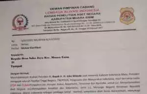 Dana Desa Sakka Jaya, Muara Enim, Diduga Dikorupsi oleh Kepala Desa