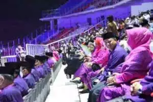 UU RUZHANUL MEMOTIVASI KAFILAH MTQ JABAR (kafilah pun diminta terapkan protokol kesehatan dengan ketat selama lomba berlangsung)