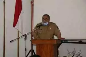 BUPATI " MUSYAWARAH BPD TEMPAT BERTUKAR PIKIRAN UNTUK PEMBANGUNAN DESA"