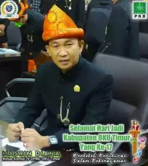 MASRIN DIANA "DIRGAHAYU KABUPATEN OKU TIMUR KE - 17"