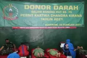 HUT KOSTRAD Ke 60, YONARMED 13/2/1 KOSTRAD Bhakti Sosial " Setetes Darah Untuk Kehidupan"