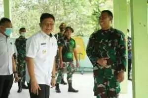 Bupati OKU Timur Jalin Komunikasi Dengan Danyon Armed