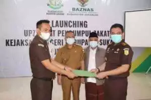 KEJARI Kabupaten Sukabumi Launching UPZ Masa Bhakti  2021-2026
