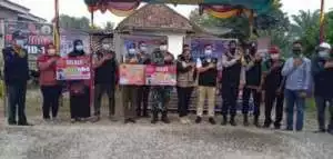 Desa Bangun Harjo Lakukan Giat PPKM Guna Pencegahan dan Memutus Penyebaran COVID 19
