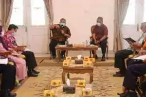 Bupati Sukabumi Dan KEMENTAN Bahas Budidaya Tanaman Ternak Atasi Malnutrisi Potensial Stunting
