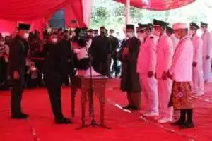 Bupati OKU Timur Lantik Kepala Desa Terpilih di Zona I