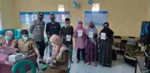 Vaksinasi Lansia Dan Pelayan Publik, Camat Purabaya Minta Terus Disiplin PROKES