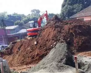 PEMBANGUNAN MAN 1 CIBADAK SUKABUMI DIDUGA BELUM MEMILIKI IMB